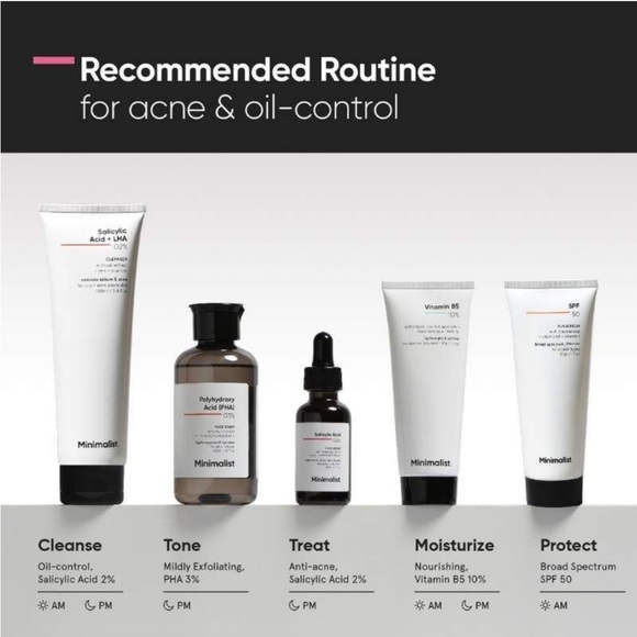 Minimalist 2% Salicylic Acid Face Serum
For Blackheads & Whiteheads | 30ml | NWT - Picture 9 of 15